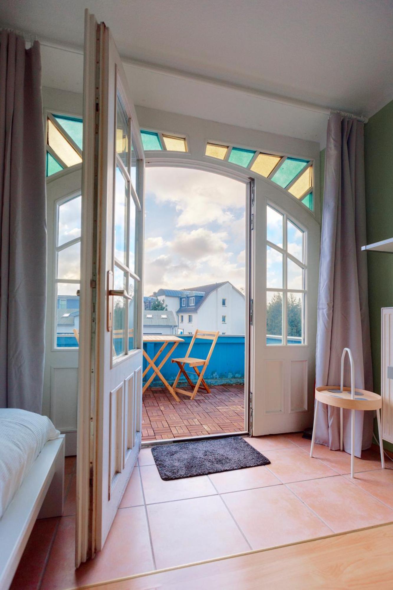 Gemuetliche Wohnung Mit Balkon Wohnung6 罗斯托克 外观 照片